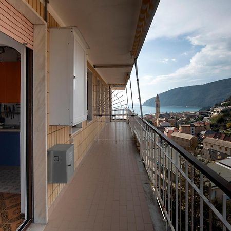 Апартаменты 239 - Casa Del Sole Vista Mare Moneglia - 5Minuti A Piedi Dal Mare - Parcheggio Privato Экстерьер фото
