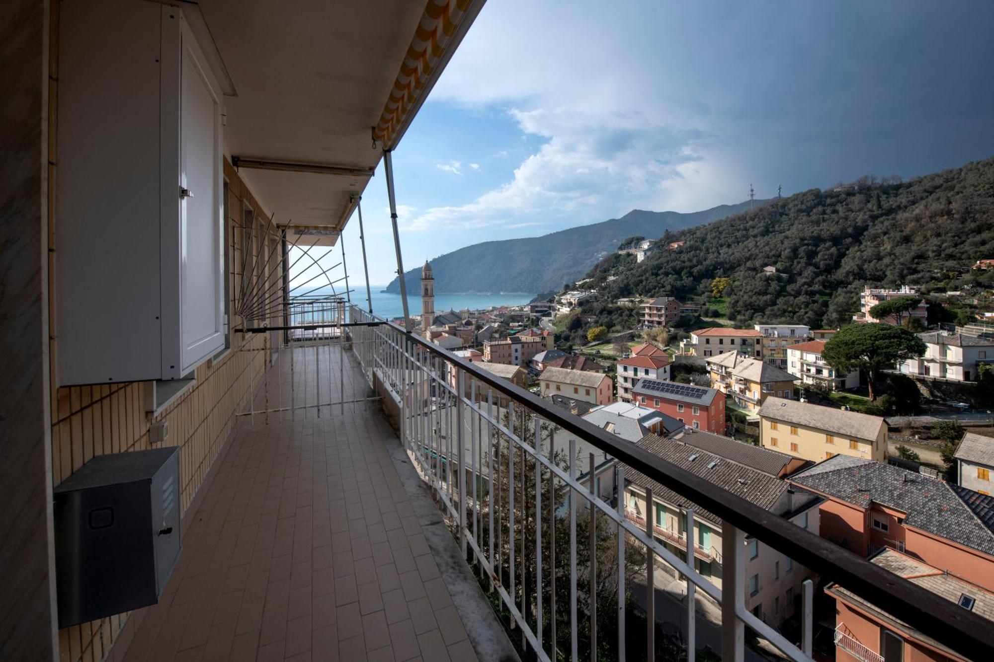 Апартаменты 239 - Casa Del Sole Vista Mare Moneglia - 5Minuti A Piedi Dal Mare - Parcheggio Privato Экстерьер фото