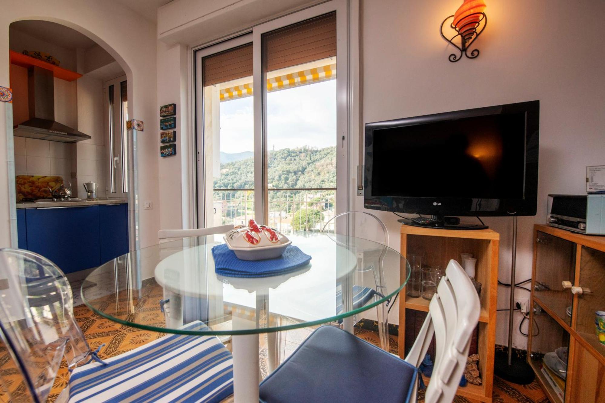 Апартаменты 239 - Casa Del Sole Vista Mare Moneglia - 5Minuti A Piedi Dal Mare - Parcheggio Privato Экстерьер фото